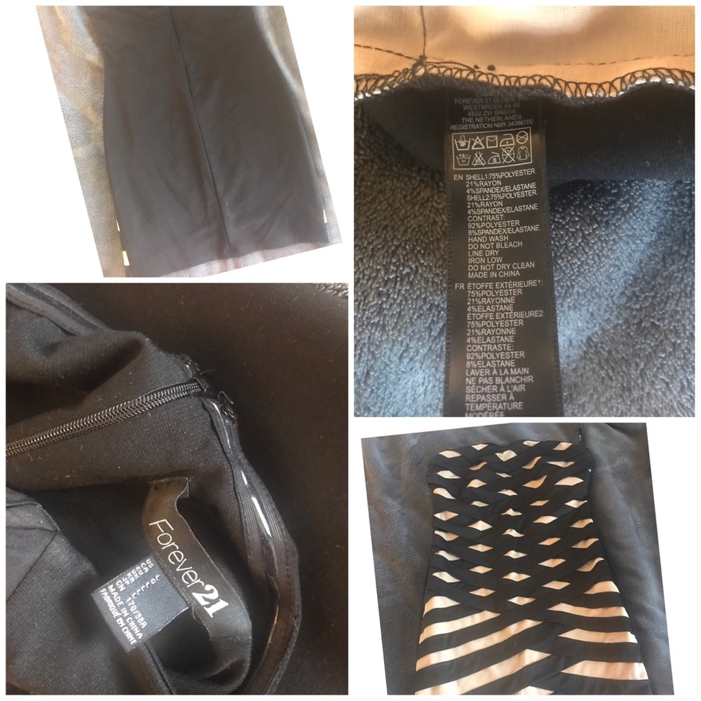 Forever 21 Mini body con dress